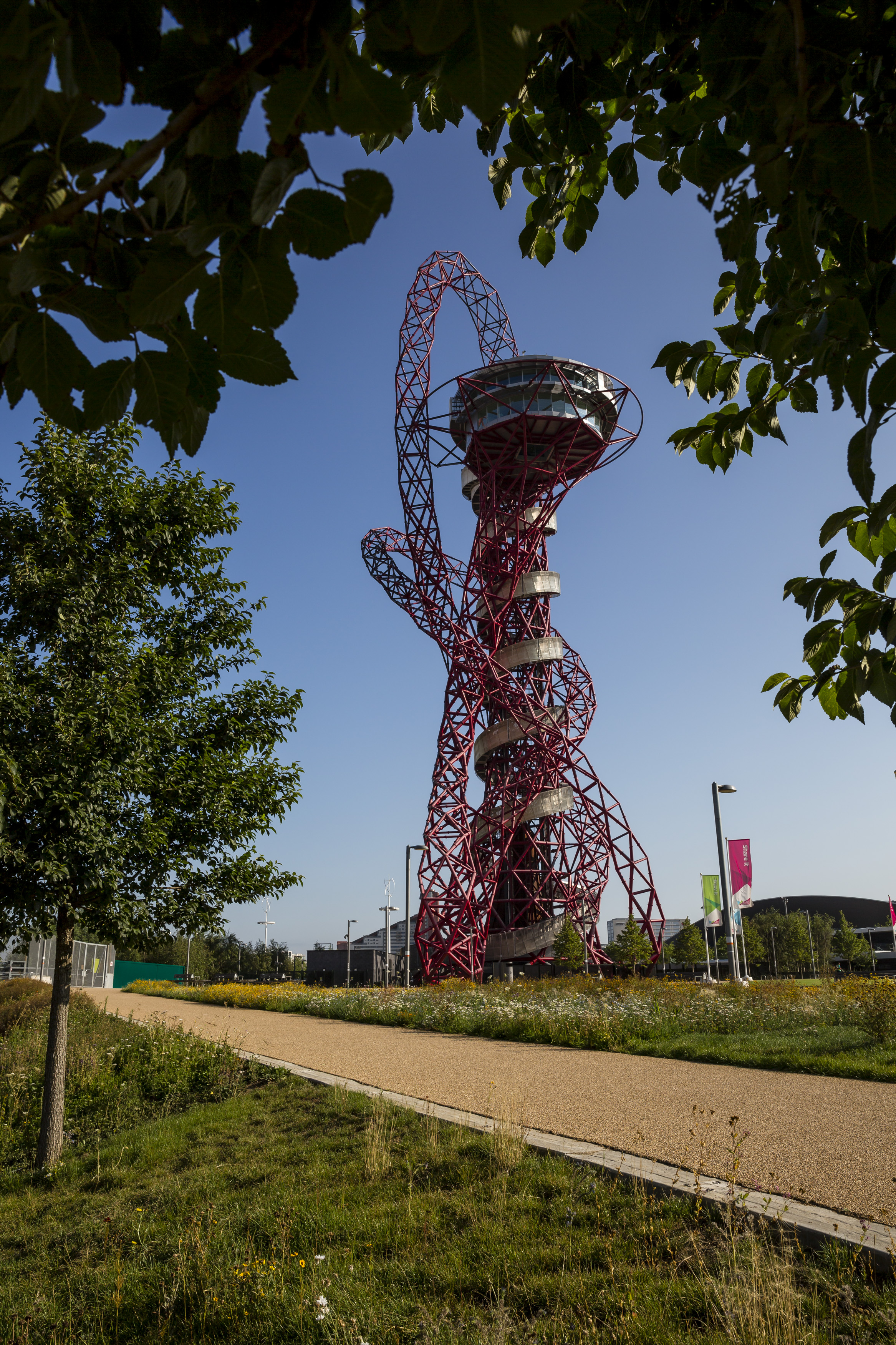The Arcelormittal Orbit sculpture at the Queen Elizabeth II Olympic Park. (Credit: Queen Elizabeth Olympic Park/London Legacy Development Corporation)